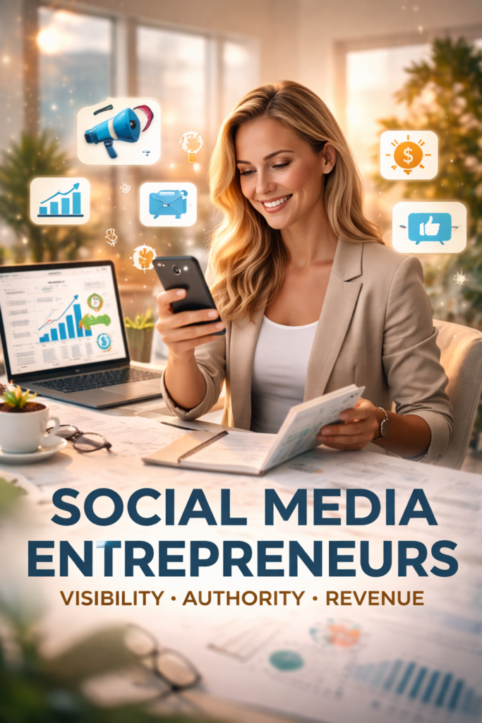 Social Media for Entrepreneurs: How to Build Visibility, Authority, and Revenue